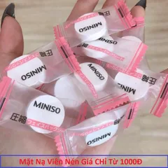 Combo 10 Mặt nạ dạng viên nén MINISO JAPAN 793190