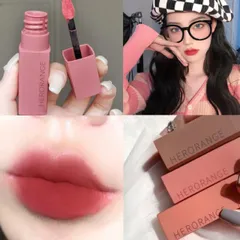 HOT Son kem Lì Herorange® hàng hiệu Hàng trong nước Trung Vỏ Cam Vuông Lên Màu đẹp tuyệt Son Môi 793272