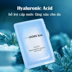 Hộp 5 Mặt nạ cấp ẩm HOBEBAR phục hồi da tổn thương, cấp ẩm chuyên sâu giúp da trắng sáng cho cả da khô và da dầu 793364