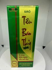Tiêu Ban Thủy - hỗ trợ mẫn ngứa. dị ứng mề đay