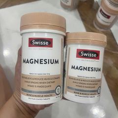 Viên uống Swisse Ultiboost Magnesium |120 & 200 viên| Hỗ trợ thư giãn cơ - Hạn chế đau nhức & mệt mỏi khi vận động nặng [S/P Chuẩn Úc]