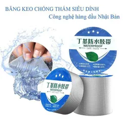 Băng keo siêu dính chống thấm dột, dán tường, dán mái tôn, dán ống nước,