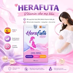 HERAFUTA Vitamin bổ bầu - nhập khẩu Tây Ban Nha [ Tem chính hãng] (hộp 30 viên)