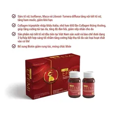 TINIFA EFÈMI hỗ trợ suy giảm nội tiết tố nữ, rối loạn kinh nguyệt - 2 lọ 60 viên