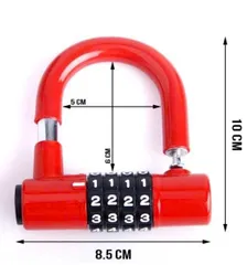 Ổ khoá số, Khoá 4 số chữ U HD loại cao cấp, An toàn chống trộm, Bảo mật cao, Có thể thay đổi mật mã rất oan toàn _MeoLii