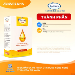 Avisure bộ ba Sắt Canxi DHA Nauy cho bà bầu và sau sinh