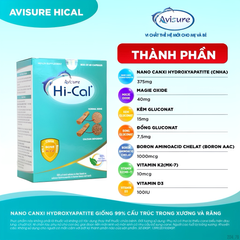 TPBVSK Bộ đôi Canxi Hical và Vitamin tổng hợp Avisure Mama đủ sắt, canxi, DHA cho bà bầu, sau sinh