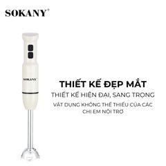 Máy Xay Cầm Tay 400W SOKANY – Sự Lựa Chọn Hoàn Hảo Cho Căn Bếp Của Bạn