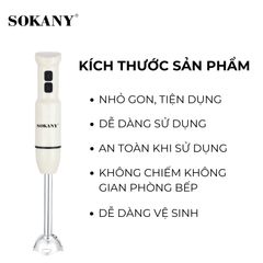Máy Xay Cầm Tay 400W SOKANY – Sự Lựa Chọn Hoàn Hảo Cho Căn Bếp Của Bạn