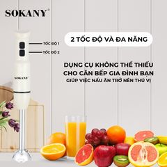 Máy Xay Cầm Tay 400W SOKANY – Sự Lựa Chọn Hoàn Hảo Cho Căn Bếp Của Bạn