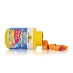 (Úc) Kẹo Dẻo Omega 3 Nature's Way Vita Gummies Cho Bé Từ 2 Tuổi Chính Hãng Hỗ Trợ Phát Triển Não Bộ, Thị Lực, Không Tanh