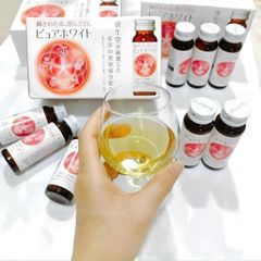Nước Uống Trắng Da Shiseido Pure White Nhật Bản – Hỗ Trợ Da Rạng Rỡ, Đẹp Tự Nhiên