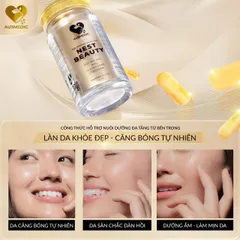 VIÊN UỐNG Nờ Mờ-Nờ 16200 HỖ TRỢ TRẺ HOÁ VÀ ĐỀU MÀU DA, GIÁM SẠM NÁM SÂU, DA CĂNG BÓNG TỰ NHIÊN -YẾN SÀO 9.000MG, Nờ Mờ-Nờ  16.200MG