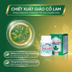 Viên giúp giảm nguy cơ đường huyết cao Giảo Cổ Lam Tuệ Linh (100 viên)