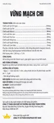 Viên uống giúp giảm nguy cơ suy tĩnh mạch, tăng tính bền thành mạch Vững Mạch Chi Kingphar (6 vỉ x 10 viên)