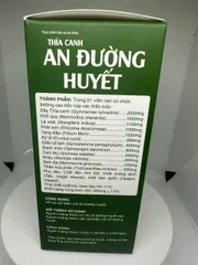 Thìa Canh An Đường Huyết khổ qua giảm đường giảm mỡ trong máu cao huyết áp người mắc bệnhh tiểu đường, Giảm cholesterol v