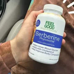 Viên uống Feel Good Berberine Phytosome High Absorption |120 viên| Hỗ trợ hạ đường huyết & Giảm mỡ máu [SP Chuẩn Mỹ]