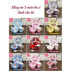 KHAY ĂN CHIA NGĂN HOẠT HÌNH CHO BÉ – SIÊU XINH, BÉ THÍCH MÊ ?