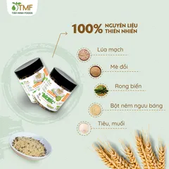 Gia vị rắc cơm Rắc Rắc dạng hũ 130gram tiện lợi Tâm Minh Foods