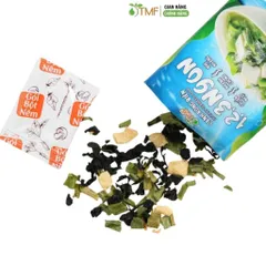 COMBO 3 HỘP CANH RONG BIỂN 123 NGON TÂM MINH FOODS 55G (10 GÓI x 5.5G)