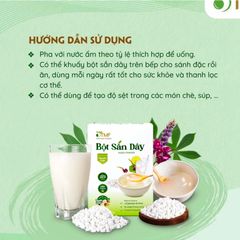 Bột sắn dây nguyên chất TÂM MINH FOODS hộp 460gr Thanh Nhiệt Giải Khát