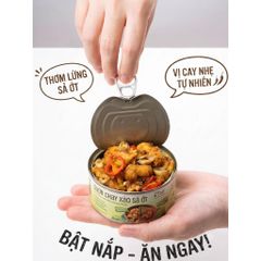 [DATE 12/2027] Combo 4 Sườn chay xào sả ớt thơm ngon đậm vị ăn liền tiện lợi Tâm Minh Foods