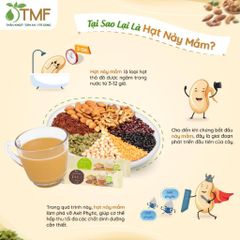 Combo Bột ngũ cốc không đường 450g & Bột ngũ cốcTamigreen 300g Tâm Minh Foods