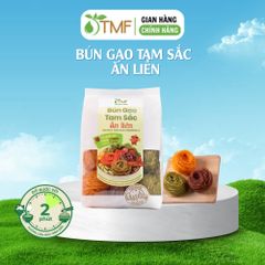 Bún Gạo Tam Sắc Liền Túi 450g Tâm Minh Foods Eatclean, Healthy, Ăn thực dưỡng, Ăn chay