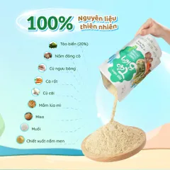 Bột nêm Tảo Biển không bột ngọt công nghiệp bổ sung chất sắt hũ 350g Tâm Minh Foods 793824