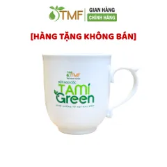 [Quà tặng không bán] Ly sứ cao cấp Bột Ngũ Cốc TamiGreen