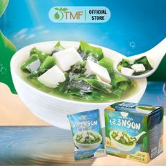 Canh rong biển ăn liền hộp 10 gói x 5.5g không bột ngọt nấu canh cho bé TÂM MINH FOODS 793828