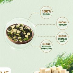 Canh rong biển ăn liền hộp 10 gói x 5.5g không bột ngọt nấu canh cho bé TÂM MINH FOODS 793828