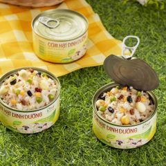 [Quà tặng] Cơm hạt dinh dưỡng mix các loại đậu và hạt ăn liền tiện lợi 160g TÂM MINH FOODS