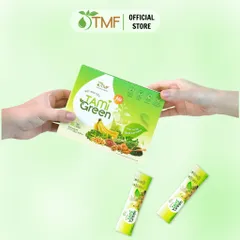 Bột ngũ cốc Tamigreen 300g 15 gói bổ sung thêm chất xơ, hỗ trợ hệ tiêu hóa khỏe mạnh Tâm Minh Foods