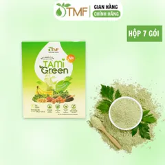 Bột ngũ cốc Tamigreen 140g 7 gói bổ sung thêm chất xơ, hỗ trợ hệ tiêu hóa khỏe mạnh Tâm Minh Foods