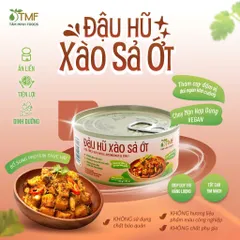 Combo 2 hộp cơm tím, 2 hộp cơm lứt, 1 hộp sườn chay sả ớt, 1 hộp đậu hũ sả ớt Tâm Minh Foods