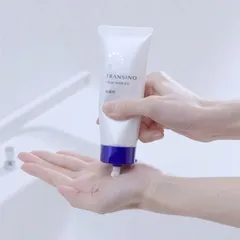 Sữa Rửa Mặt Transino Clear Wash EX 100g Nhật Bản Giúp Da Sạch Mịn, Sáng