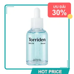 (Hàng Chất) Serum Cấp Nước Torriden Dive-In 50ml Dưỡng Ẩm Sâu, Phục Hồi Da, Giúp Làn Da Căng Bóng Mịn Màn, Phù Hợp Mọi Dạng Da Cao Cấp