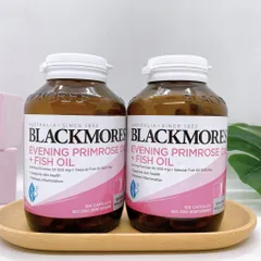 [date 2029} Viên Uống Tinh Dầu Hoa Anh Thảo Kết Hợp Với Dầu Cá Evening Primrose Oil + Fish Oil