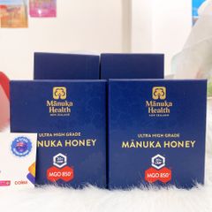 Mật ong cao cấp [850+ 250g] Manuka Health New Zealand