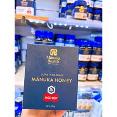 Mật ong cao cấp [850+ 250g] Manuka Health New Zealand
