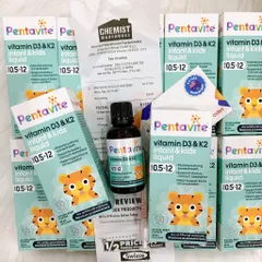 Siro Bổ Sung D3- K2 - Pentavite Vitamin D3 & K2 30ml