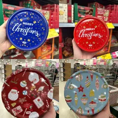 [Mẫu mới 2025] Bánh quy bơ giòn tan, cookies dịp Noel - Giáng Sinh Christmas Biscuit Tin 114g quà tặng