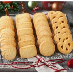 [Mẫu mới 2025] Bánh quy bơ giòn tan, cookies dịp Noel - Giáng Sinh Christmas Biscuit Tin 114g quà tặng