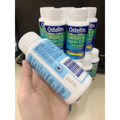 Viên nhai bổ sung Canxi vị cam chanh 60 viên [ÚC] Ostelin Calcium & Vitamin D3 Chewable