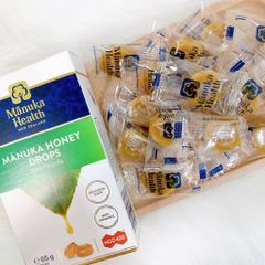 [Hộp 15 viên] Kẹo Ngậm Mật ong (4 vị) Manuka Honey Drops MGO400+