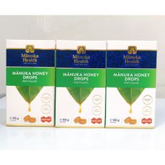 [Hộp 15 viên] Kẹo Ngậm Mật ong (4 vị) Manuka Honey Drops MGO400+