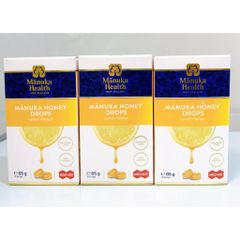 [Hộp 15 viên] Kẹo Ngậm Mật ong (4 vị) Manuka Honey Drops MGO400+