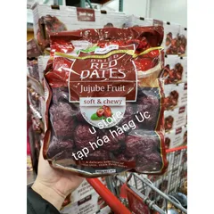 {Úc}Táo Đỏ Sấy Khô - Snak Yard Dried red dates Jujube fruit soft and chewy