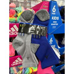 Vớ Adidas Cho Bé 6 đôi (5 - 17 tuổi)
